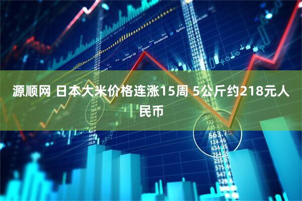 源顺网 日本大米价格连涨15周 5公斤约218元人民币
