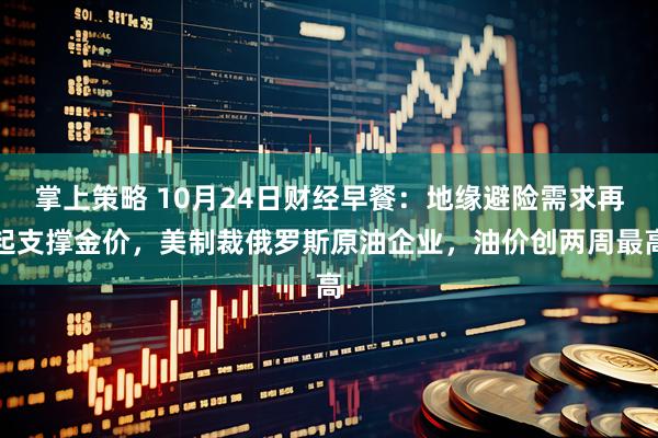 掌上策略 10月24日财经早餐：地缘避险需求再起支撑金价，美制裁俄罗斯原油企业，油价创两周最高